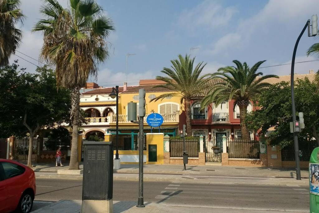 Playa Malvarrosa House Valencia Bagian luar foto