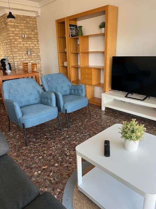Playa Malvarrosa House Valencia Bagian luar foto
